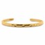 Nebü 24K Classic Hammered Cuff