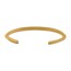 Nebü 24K Classic Ridged Bangle