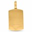 Nebü 24K Dogtag Pendant