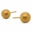 Nebü 24K Gold Ball Stud Earring
