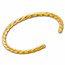Nebü 24K Gold Twist Bullion Bangle