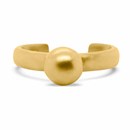 Nebü 24K Golden Ball Ring