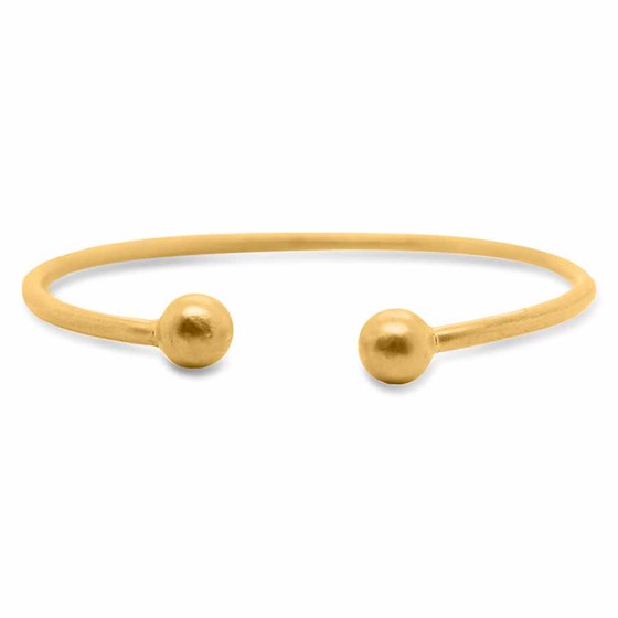 Nebü 24K Golden Orb Bangle Nebü 24K Golden Orb Bangle