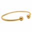 Nebü 24K Golden Orb Bangle