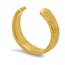 Nebü 24K Hammered Cuff Ring