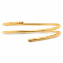 Nebü 24K Hammered Infinite Spiral Bracelet