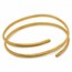 Nebü 24K Hammered Infinite Spiral Bracelet