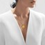 Nebü 24K Hammered Medallion Pendant