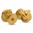 Nebü 24K Loveknot Cufflinks