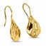 Nebü 24K Molten Drop Earring