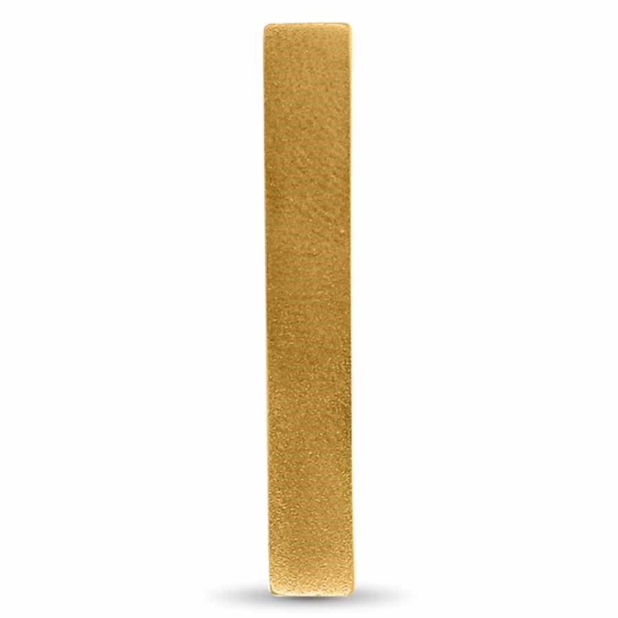 Nebü 24K Narrow Pillar Pendant