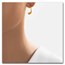 Nebü 24K Polished Water Droplet Earrings