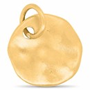 Nebü 24K Soft Hammered Charm