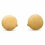 Nebü 24K Textured Disc Cufflinks