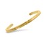 Nebü 24K Tribal Embellished Bangle