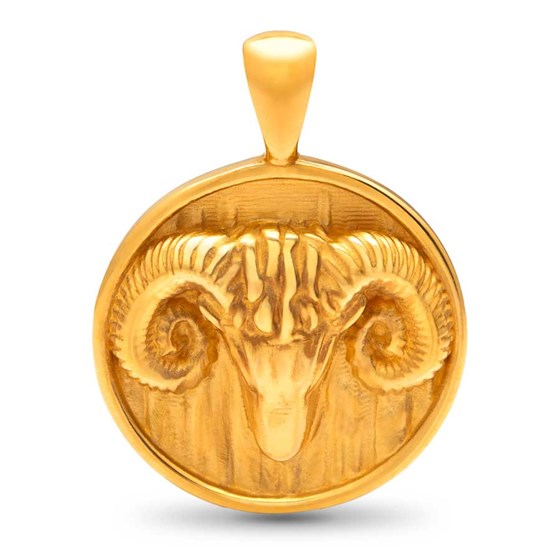 Nebü 24K Zodiac Pendant: Aries Nebü 24K Zodiac Pendant: Aries