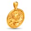 Nebü 24K Zodiac Pendant: Leo