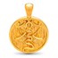 Nebü 24K Zodiac Pendant: Libra