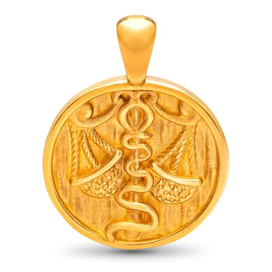 Nebü 24K Zodiac Pendant: Libra Nebü 24K Zodiac Pendant: Libra