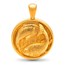 Nebü 24K Zodiac Pendant: Pisces