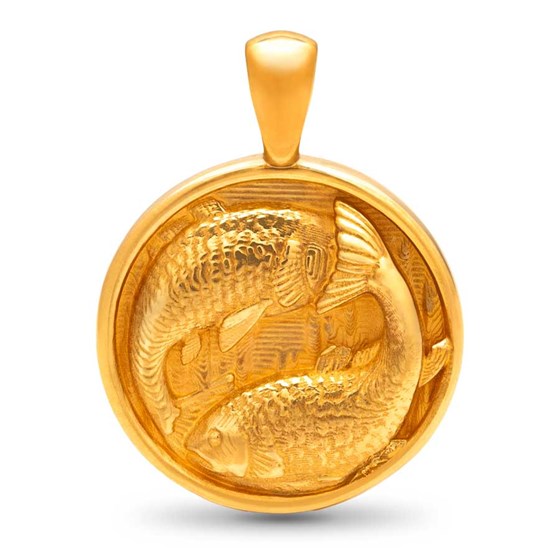 Nebü 24K Zodiac Pendant: Pisces Nebü 24K Zodiac Pendant: Pisces