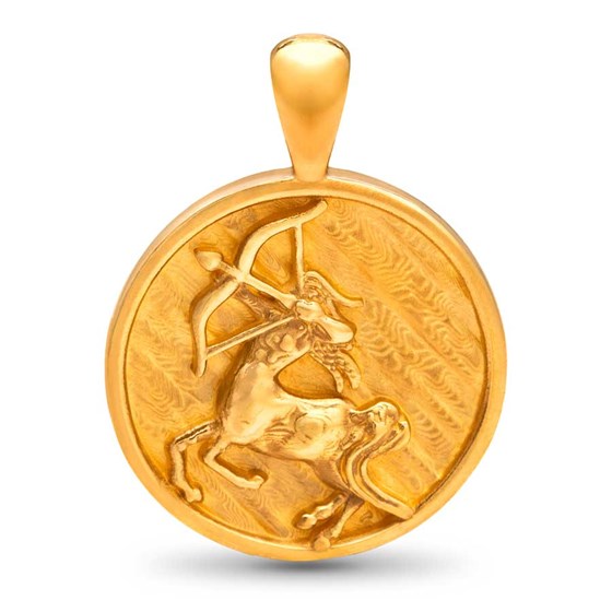 Nebü 24K Zodiac Pendant: Sagittarius Nebü 24K Zodiac Pendant: Sagittarius