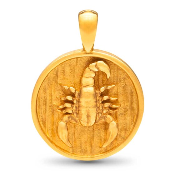 Nebü 24K Zodiac Pendant: Scorpio Nebü 24K Zodiac Pendant: Scorpio