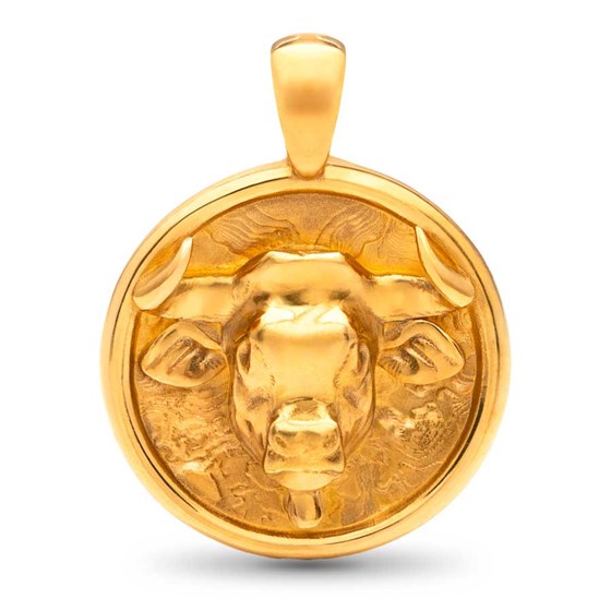 Nebü 24K Zodiac Pendant: Taurus Nebü 24K Zodiac Pendant: Taurus