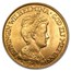Netherlands Gold 10 Gulden (Random) Avg Circ