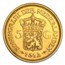 Netherlands Gold 5 Gulden (Random) Avg Circ