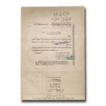 New York Central Railroad Co. Vanderbilt Portrait Stock - (Brown)