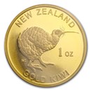 New Zealand 1 oz Gold Kiwi .9999 (No Assay)
