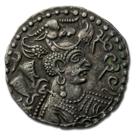 Nezak Huns Silver Dirhem (515-650 AD) VF Nezak Huns Silver Dirhem (515-650 AD) VF