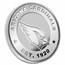NFL Arizona Cardinals 1 oz Silver Round (w/Box)