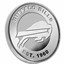 NFL Buffalo Bills 1 oz Silver Round