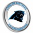NFL Carolina Panthers 1 oz Silver Colorized Round (w/Box)