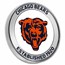 NFL Chicago Bears 1 oz Silver Colorized Round (w/Box)