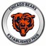 NFL Chicago Bears 1 oz Silver Colorized Round (w/Box)