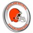 NFL Cleveland Browns 1 oz Silver Colorized Round (w/Box)