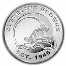 NFL Cleveland Browns 1 oz Silver Round