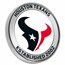 NFL Houston Texans 1 oz Silver Colorized Round (w/Box)