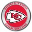 NFL Kansas City Chiefs 1 oz Silver Colorized Round (w/Box)
