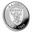 NFL Las Vegas Raiders 1 oz Silver Round (w/Box)