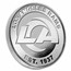 NFL Los Angeles Rams 1 oz Silver Round (w/Box)