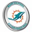 NFL Miami Dolphins 1 oz Silver Colorized Round (w/Box)
