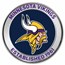 NFL Minnesota Vikings 1 oz Silver Colorized Round (w/Box)