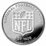 NFL New England Patriots 1 oz Silver Round (w/Box)