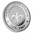 NFL New Orleans Saints 1 oz Silver Round