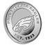NFL Philadelphia Eagles 1 oz Silver Round (w/Box)