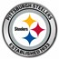 NFL Pittsburgh Steelers 1 oz Silver Colorized Round (w/Box)